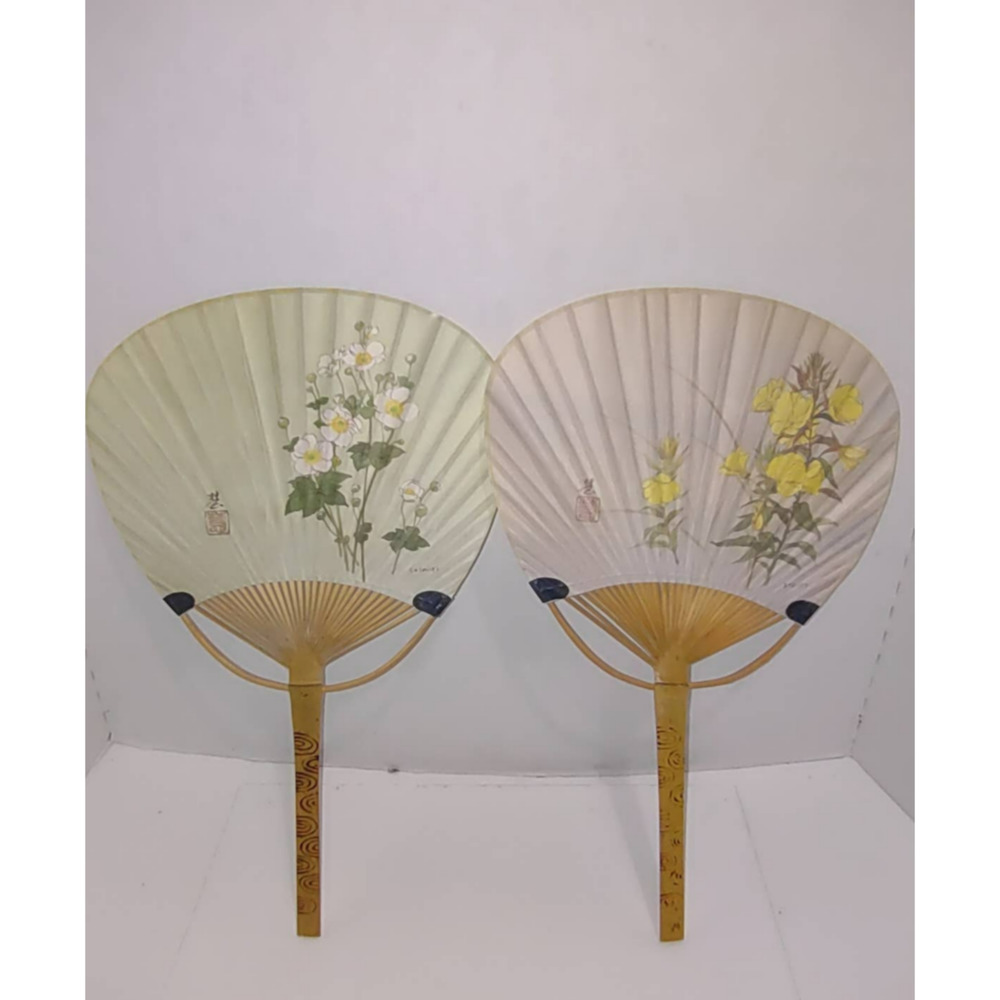 Japanese Bamboo Palm Handheld Fan